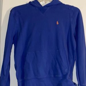 Girls polo hooded pullover